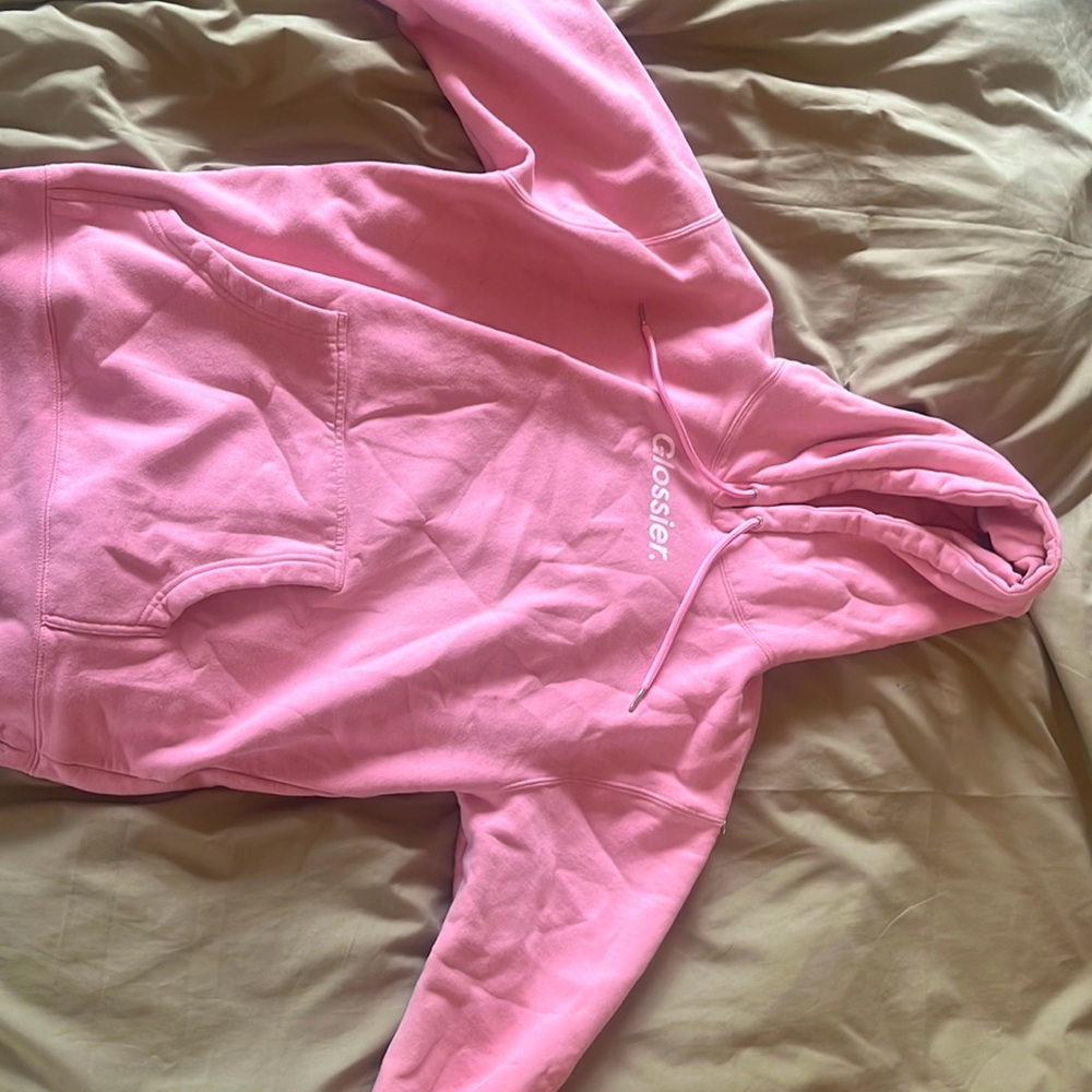 Glossier Pink Hoodie